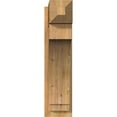 thumbnail image 2 of Ekena Millwork 8"W x 24"D x 32"H Imperial Rough Sawn Craftsman Outlooker, Western Red Cedar, 2 of 4