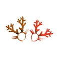 thumbnail image 4 of Sharprepublic 2Pcs Reindeer Antlers Headband Christmas Headwear for Beach Halloween Photos, 4 of 8