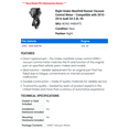 thumbnail image 2 of Right Intake Manifold Runner Vacuum Control Motor - Compatible with 2010 - 2016 Audi S4 3.0L V6 2011 2012 2013 2014 2015, 2 of 2