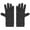 Black, variant on Jgppe Full Finger Gloves for Men Women Solid Color Breathable Compression Sports Glove