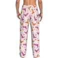 thumbnail image 3 of Picia Cowgirl Boots Mens Soft Woven Cotton Elastic Waistband Sleep Pajama Pant Lounge Sleep Pant With Pockets And Drawstring-X-Large, 3 of 9