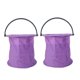 thumbnail image 4 of unbranded 2Ud Cubeta Para Pinceles Plegable De PVC Morada Con Asa Para Almacenaje Y Herramientas De Pintura, 4 of 6