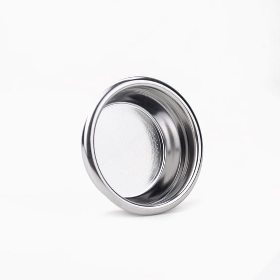 Crema Coffee Products | 58mm Filter Basket | Double Shot | Stainless Steel