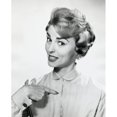 thumbnail image 2 of Portrait of a mid adult woman pointing at herself Poster Print (24 x 36), 2 of 4