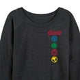 thumbnail image 3 of Marvel The Avengers - Logos - Women's French Terry Pullover Sweatshirt, 3 of 5
