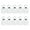 White, variant on 10x Sublimation Blank Keychain Craft DIY Heat Transfer Key Chain Heart Round Decor Decoration Key Present Making Supplies Accessories Sqaure