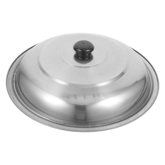 Raindrops Metal Frying Pan Lid Cooking Pot Replacement Lid Round Cookware Basting Cover