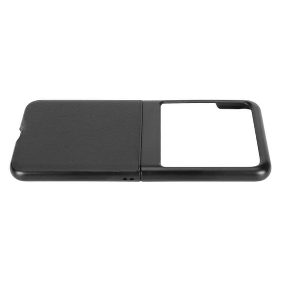 Flip Phone Case, Luxurious Texture Foldable Phone Case for Daily Use Black