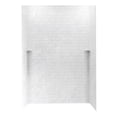 thumbnail image 3 of Swan Solid Surface 96'' x 62'' x 36'' Three Panel Shower Wall, 3 of 7