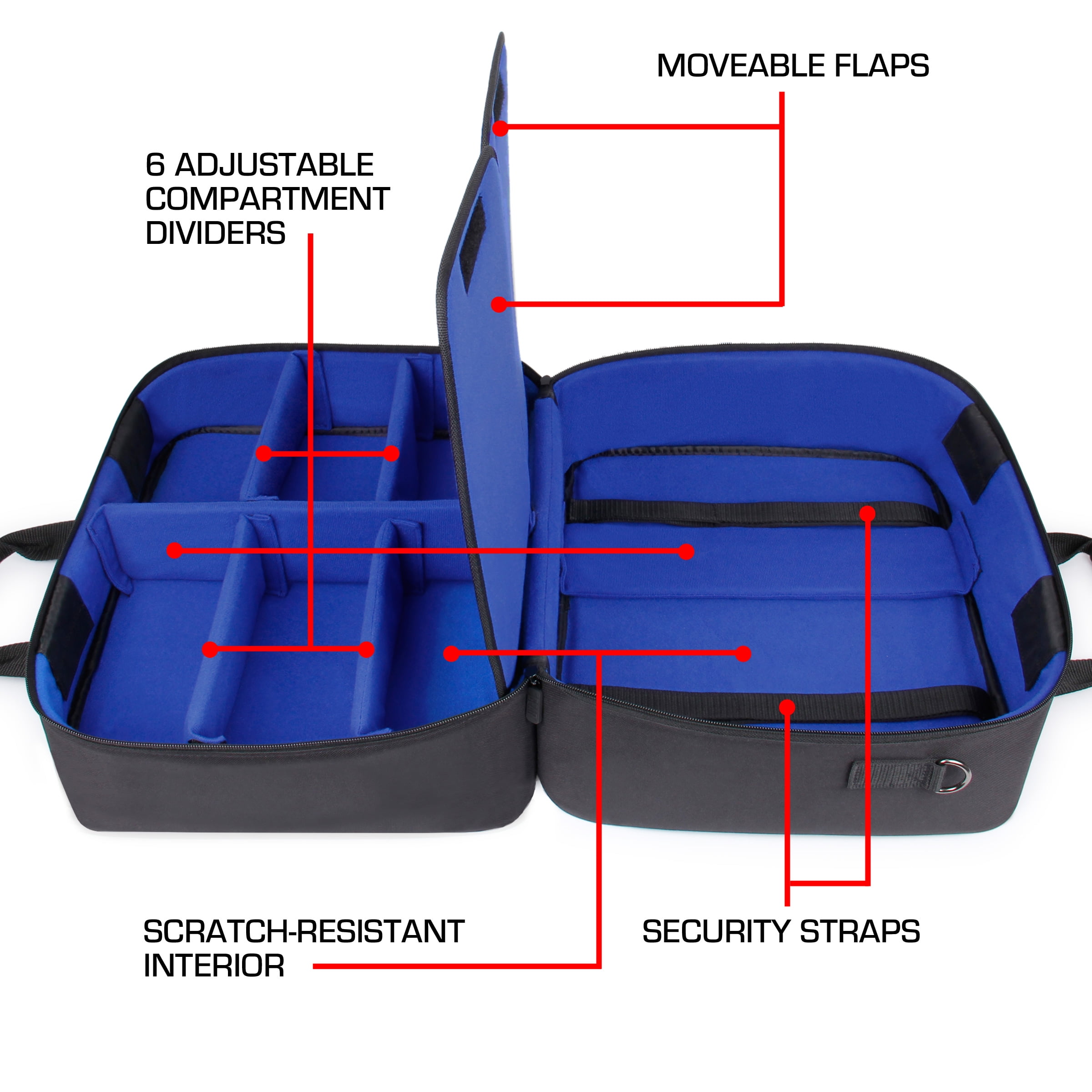 Accessory Power PS5 Console and Accessories CASE (Blue)