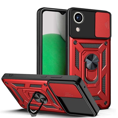 Samsung Galaxy A03 Bumper Case Built in Screen Protector Full Body ...