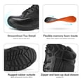 thumbnail image 3 of Botas tácticas militares de trabajo para hombre NORTIV 8 Talla 8W Negro, 3 of 6