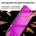 thumbnail image 5 of Heromiracle Compatible Con Iphone 14 Pro Max Protector De Pantalla De Privacidad Efecto Espejo Antiespía Anti Luz Azul Protección Ocular Paquete De 2 Gradiente Colorido Espejo (Rosa 6,7 ​​Pulgadas), 5 of 5