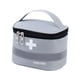thumbnail image 3 of Bolsa de primeros auxilios, estuche de almacenamiento de emergencia, portátil, profesional, con asa, organizador, bolsa médica para gimnasio, oficina, S Gris, 3 of 9