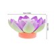 thumbnail image 2 of LED Floating Lotus Lantern Wishing Water Lily Artificial Candle Flower Lanterns Pool Decor for Festival Party (Purple), 2 of 4