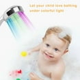 thumbnail image 2 of New Led Light Up Bathroom Shower Head Automatically Hydropower 7 Colors Changing, 2 of 6