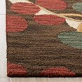 thumbnail image 4 of SAFAVIEH Jardin Collection 5' x 8' Brown/Multi JAR326A Handmade Floral Premium Wool Area Rug, 4 of 4