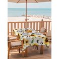 thumbnail image 2 of Outdoor Tablecloth with Umbrella Hole for Patio/Picnic/Party/Camping, Spring Sunflowers Waterproof Table Cloth Rectangle Table Cover Washable, Country Floral Bees Rustic Botanical (54"x 80"), 2 of 8