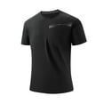 thumbnail image 2 of ZRGHAOYLQ Mesh Breathable Shirts for Men Plus Size Short Sleeve Shirts Men's Crewneck Sports T Shirts with Pockets Lightweight Quick Dry Workout Shirt Moisture Wicking Athletic Tees, 2 of 9