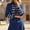 bleu, variante sur Doré pour -Collier de Support Élégant Tenue de Majorette pour Spectacles sur Scène et Événements à Thème