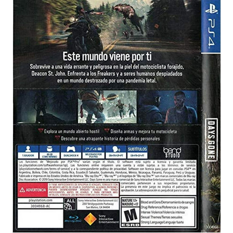 Days gone ps4 psn deals