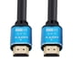 thumbnail image 3 of Cable compatible con HDMI 2.0 Cable HDMI-compatible2.0 Conectores 3D Cable 18Gbps para HD TV BOX (2M), 3 of 4