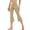 Beige #14, variant on Women's High Waisted Flare Capri Leggings with Pockets, Tummy Control Stretch Yoga Cropped Pants, Workout Activewear Army Green S
