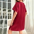 thumbnail image 4 of Sngxgn Nightgowns for Women Tank Sleepwear Soft Sleep Dress Comfy Sleeveless Sleepshirt Ladies Nightdress(,One Size), 4 of 4