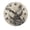 FFclock077, variant on ZXCXRQFa Silent Clocks Summer Pineapple Fruit Wall Clock Silent 10 Inch Battery Operated Non Ticking Round Decorative Wood Quiet Clocks for Bedroom Office School Home