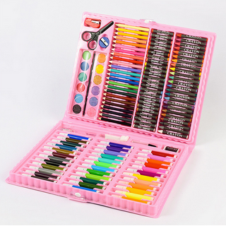 Candy Online 168 Pcs Super Mega Art Set Coloring Set For Kids Deluxe  Colored Pencil Kit for Artists