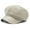 Beige, variant on YM YOUMU Women Newsboy Beret Hat Faux Leather Cabbie Caps