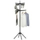 thumbnail image 1 of Tendedero de ropa SONGMICS de 2 niveles, plegable, 72 pulgadas, negro, 1 of 8