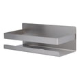 thumbnail image 4 of Estante de metal de acero inoxidable para montaje en pared estantería flotante soporte para almacenamiento de pañuelos y toallas para restaurante comercial cocina lavadero ANGGREK Otros, 4 of 8