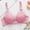 Pink, variant on Maternity Nursing Bra Cotton Wireless Plus Size Bra Breastfeeding Adjustable Soft Cup Sleep Bralette