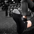 thumbnail image 2 of Unisex Low-Cut Running Socks with Arch Support, Quick-Drying Breathable 5 Pairs, 2 of 6
