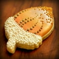 thumbnail image 6 of Bakell - Classic Orange Luster Dust and Cake Paint - Fine Metallic Sheen, 4g Spray Pump, 6 of 7
