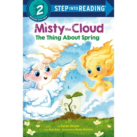 Step into Reading: Misty the Cloud: The Thing About Spring (Paperback)