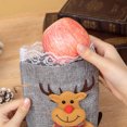 thumbnail image 5 of Christmas Doll Bag Mini Wrap Bags with Drawstring for Holiday Parties - Reusable Candy Shaped Decorative Packaging for Children, 5 of 5