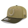 thumbnail image 3 of Men's New Era  Green Indianapolis Colts 2025 Salute to Service 9SEVENTY Adjustable Hat, 3 of 5