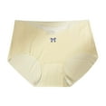 thumbnail image 5 of ShomPort Womens Seamless Panties Mid-Rise Waisted Cotton Smoothing Briefs Breathable Cute Printed Underpants, 5 of 6