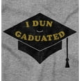 thumbnail image 2 of Funny Graduation I Done Graduated Womens Slim Fit Graphic Tee Brisco Brands L, 2 of 5