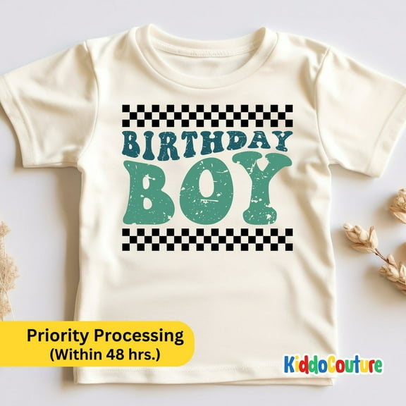 Birthday Boy Retro Kids Shirt, Kids Birthday Shirt, Birthday Boy Shirt, Birthday Boy Tee, Birthday T-Shirt, 1St Birthday Boy T-Shirt TODDLER SHORT SLEEVE TEE BELLA CANVAS 3001T