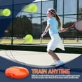 thumbnail image 3 of KAKOWELY Tennis Rebound Trainer 1 Set Tennis Solo Trainer Beginner Tennis Practicing Tool Corded Rebound Tennis Trainer Tennis Single Player Trainer Supply, 3 of 5