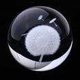 thumbnail image 3 of 60 Interior Bo de Cristal Pisapapeles Fengshui Decoración Del Zulema Bola de cristal de diente de león, 3 of 8