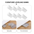 thumbnail image 2 of Monyance Multi-function Toilet Shims 8Pcs Furniture Shims Clear Multi-function Portable Table Toilet(1.97X1.18X0.39Inches), 2 of 10