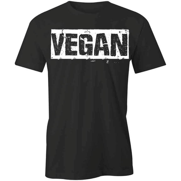 Vegan T-Shirt | Cute Vegetarian Black Tee Gift