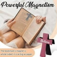 thumbnail image 7 of 16Pcs Magnetic Cross Bookmarks Gifts for Bible Study Readers Teachers Students - Cute Magnet Cross Bookmark with Inspiration Sayings for Women School Reading,Multi Reading Locator, 7 of 7