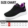 thumbnail image 4 of Zapatillas de tenis con plataforma y cuña para mujer, transpirables, ligeras, informales, cómodas y a la moda, 4 of 5