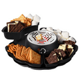 thumbnail image 6 of 2026 New 2-in-1 Smores Maker, with Chocolate Treat Fondue Melt Feature, Includes Fork and Tray Set, Stainless Steel, 6 of 6