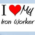 thumbnail image 2 of CafePress - I Heart My Iron Worker Infant Bodysuit - Baby Light Bodysuit, Size Newborn - 24 Months, 2 of 4